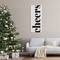Stupell Industries Cheers Holiday Kitchen Sign Canvas Wall Art